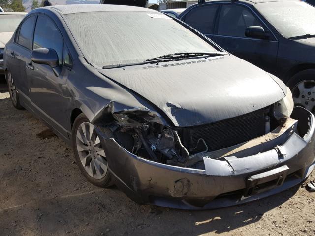 2HGFA16689H354688 - 2009 HONDA CIVIC GRAY photo 1