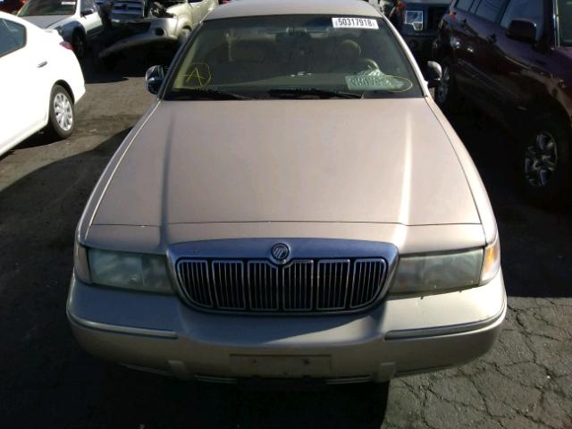 2MEFM75W0WX604192 - 1998 MERCURY GRAND MARQ BEIGE photo 10