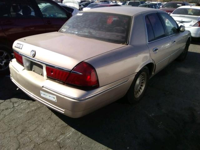 2MEFM75W0WX604192 - 1998 MERCURY GRAND MARQ BEIGE photo 4