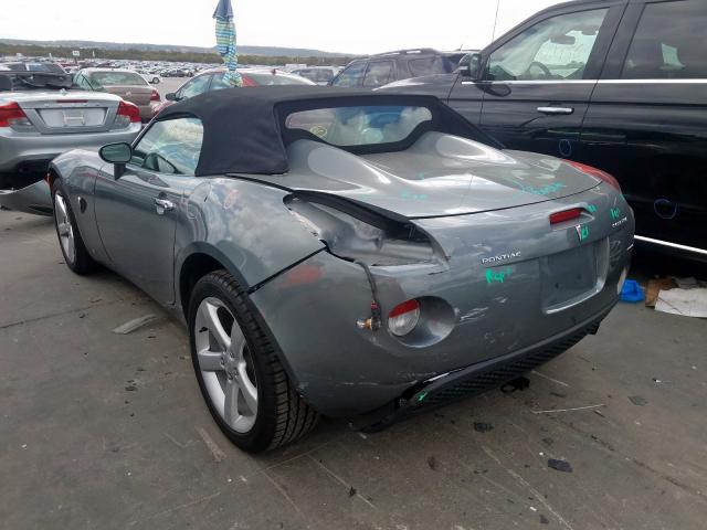 1G2MB33B56Y000665 - 2006 PONTIAC SOLSTICE GRAY photo 3