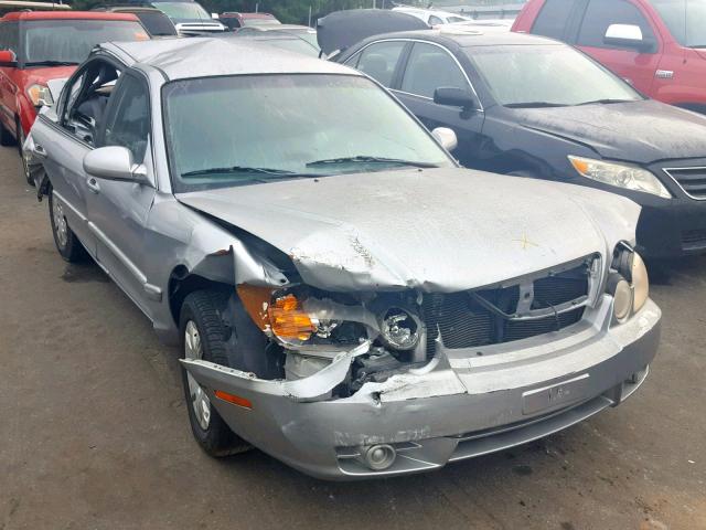 KNAGD126945316321 - 2004 KIA OPTIMA LX SILVER photo 1