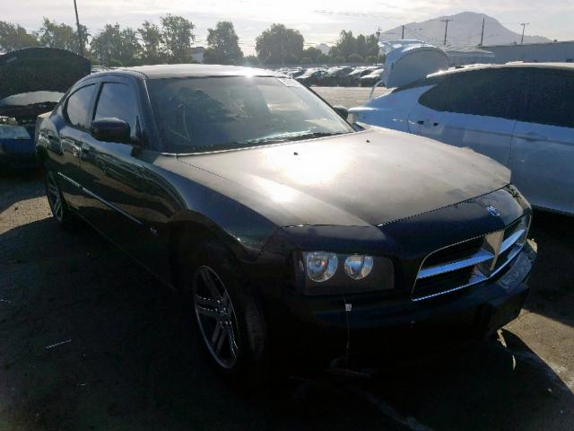 2B3CA3CV6AH202083 - 2010 DODGE CHARGER SX BLACK photo 1