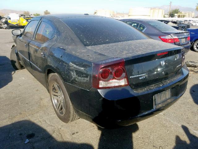 2B3CA3CV6AH202083 - 2010 DODGE CHARGER SX BLACK photo 3