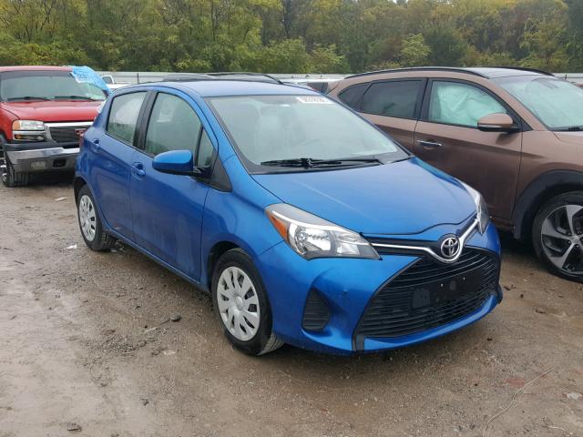 VNKKTUD39GA063573 - 2016 TOYOTA YARIS L BLUE photo 1