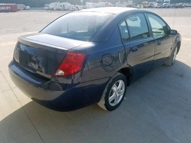 1G8AJ55F37Z184734 - 2007 SATURN ION LEVEL Mavi foto 4