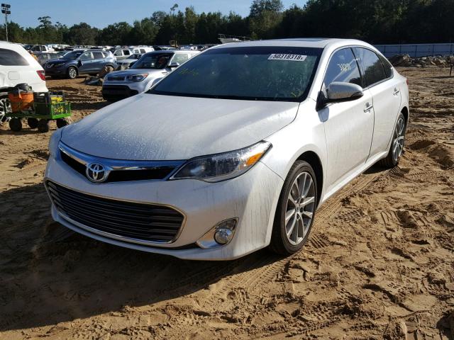 4T1BK1EB4FU161502 - 2015 TOYOTA AVALON XLE WHITE photo 2