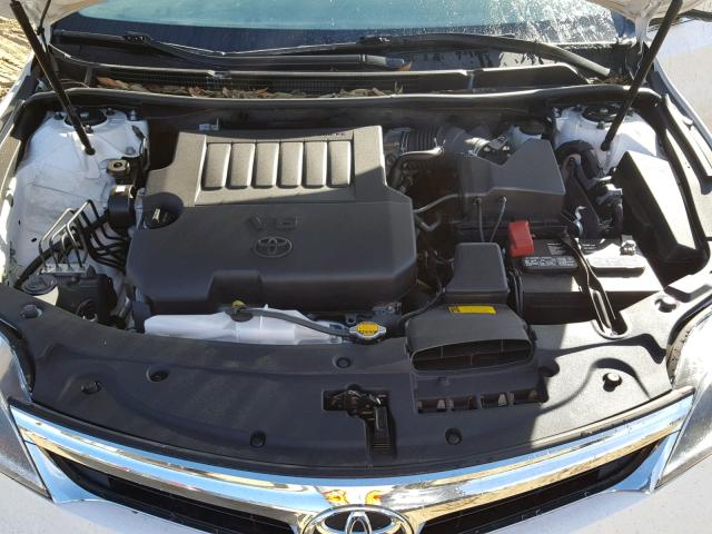 4T1BK1EB4FU161502 - 2015 TOYOTA AVALON XLE WHITE photo 7