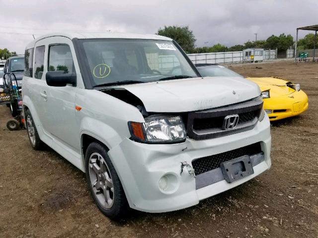 5J6YH1H94AL001229 - 2010 HONDA ELEMENT SC WHITE photo 1