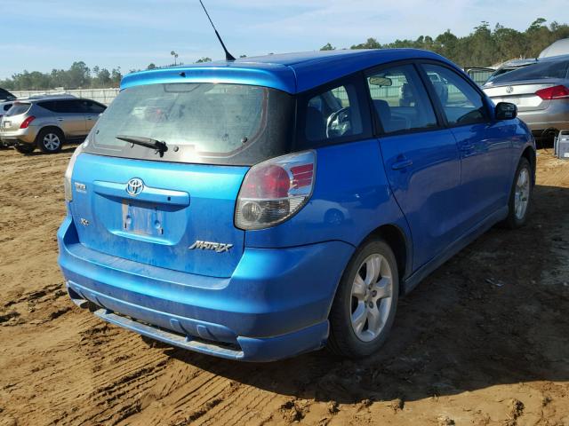 2T1KR32E07C658569 - 2007 TOYOTA COROLLA MA BLUE photo 4