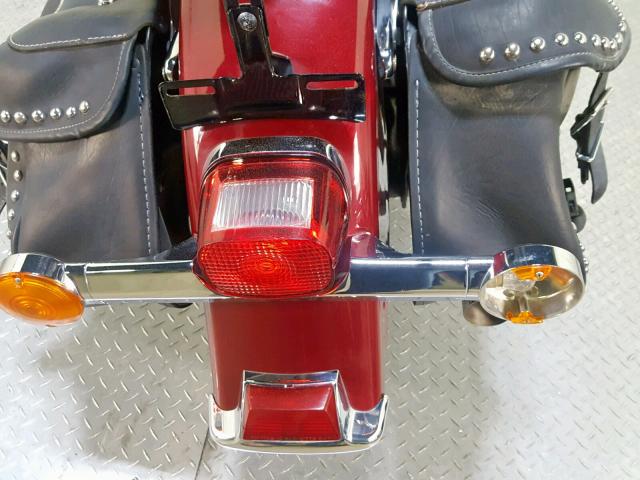 1HD1BWB106Y085826 - 2006 HARLEY-DAVIDSON FLSTCI RED photo 17