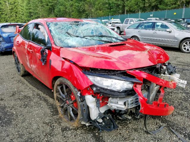 SHHFK8G78HU201758 - 2017 HONDA CIVIC TYPE RED photo 1