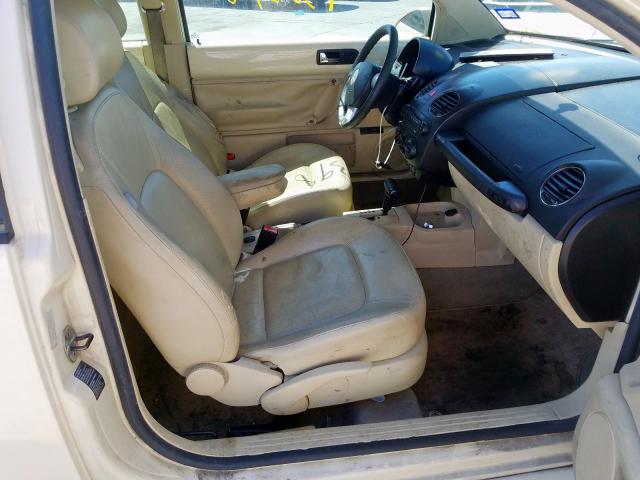 3VWSW31C16M406275 - 2006 VOLKSWAGEN NEW BEETLE ბეჟი ფოტო 5