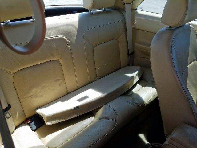 3VWSW31C16M406275 - 2006 VOLKSWAGEN NEW BEETLE ბეჟი ფოტო 6