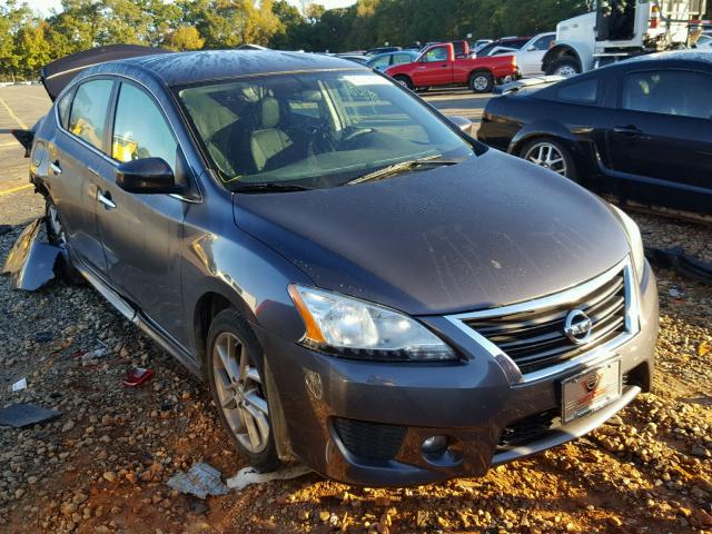 3N1AB7AP5DL788434 - 2013 NISSAN SENTRA S CHARCOAL photo 1