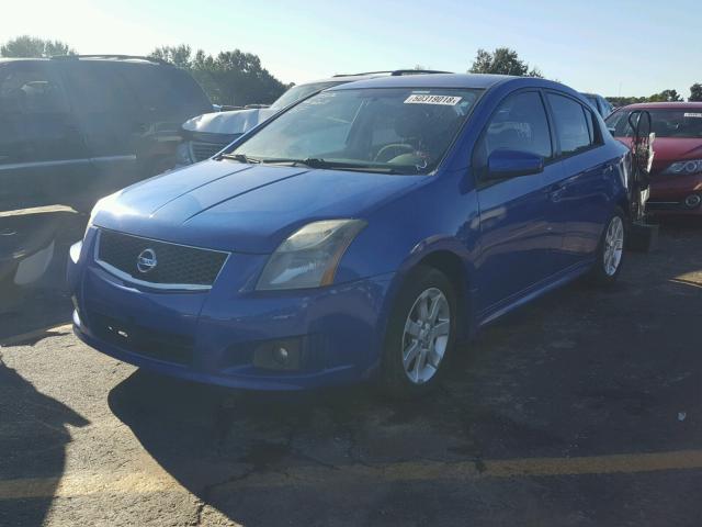 3N1AB6AP4AL686306 - 2010 NISSAN SENTRA 2.0 BLUE photo 2