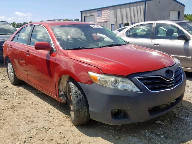 4T4BF3EK2BR149834 - 2011 TOYOTA CAMRY BASE RED photo 1