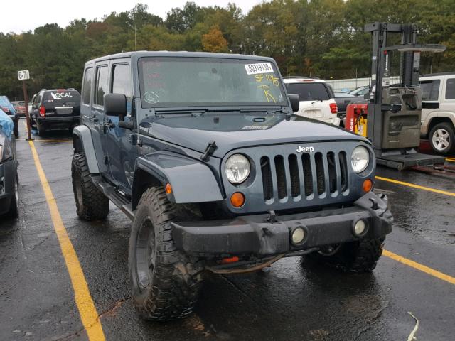 1J4GA59117L219105 - 2007 JEEP WRANGLER S GREEN photo 1