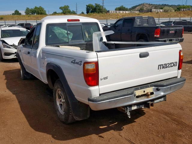 4F4ZR17E13TM07825 - 2003 MAZDA B4000 CAB WHITE photo 3