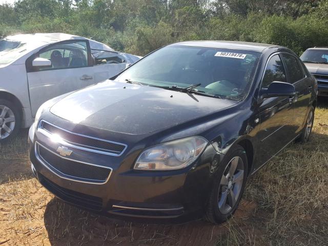 1G1ZJ57B48F288891 - 2008 CHEVROLET MALIBU 2LT BLACK photo 2