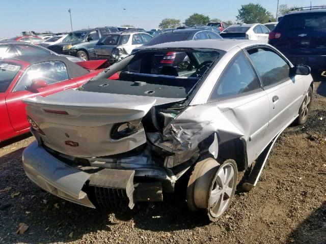 1G1JF12T217409697 - 2001 CHEVROLET CAVALIER Z SILVER photo 4