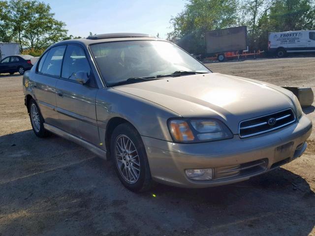 4S3BE645727211547 - 2002 SUBARU LEGACY GT GOLD photo 1