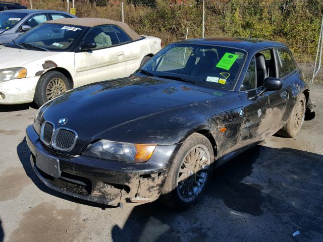 4USCK5339XLE95282 - 1999 BMW Z3 2.8 BLACK photo 2