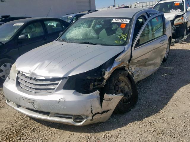 1C3LC46J48N192845 - 2008 CHRYSLER SEBRING LX SILVER photo 2