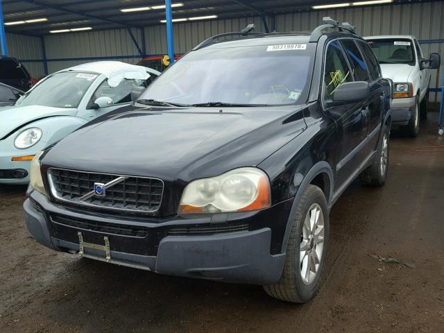 YV1CZ91H741107066 - 2004 VOLVO XC90 T6 BLACK photo 2