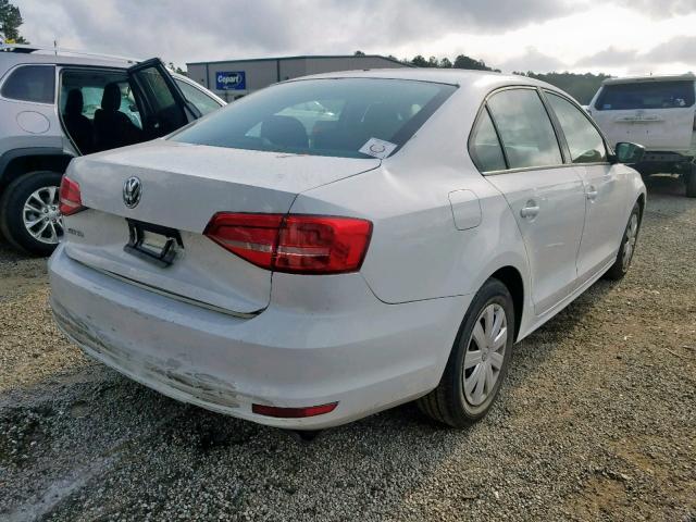 3VW2K7AJ0FM268746 - 2015 VOLKSWAGEN JETTA BASE 白色 照片 4