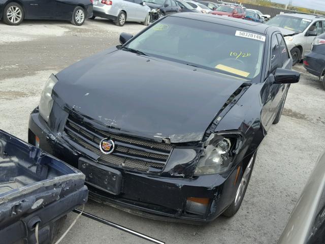 1G6DP577470138070 - 2007 CADILLAC CTS HI FEA BLACK photo 2