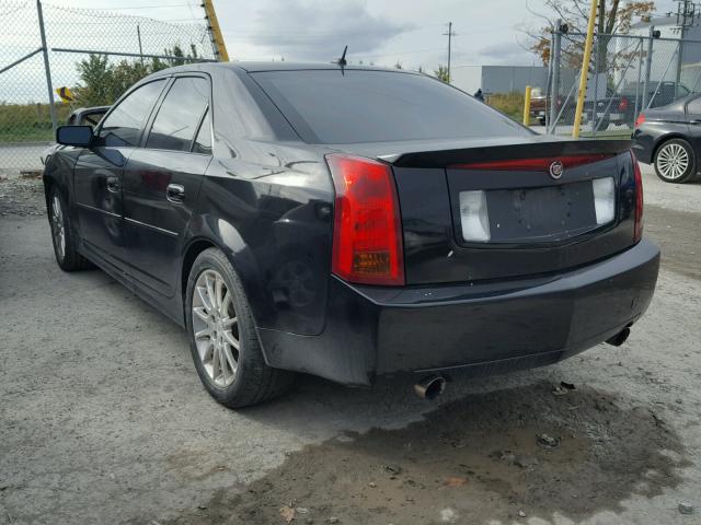 1G6DP577470138070 - 2007 CADILLAC CTS HI FEA BLACK photo 3