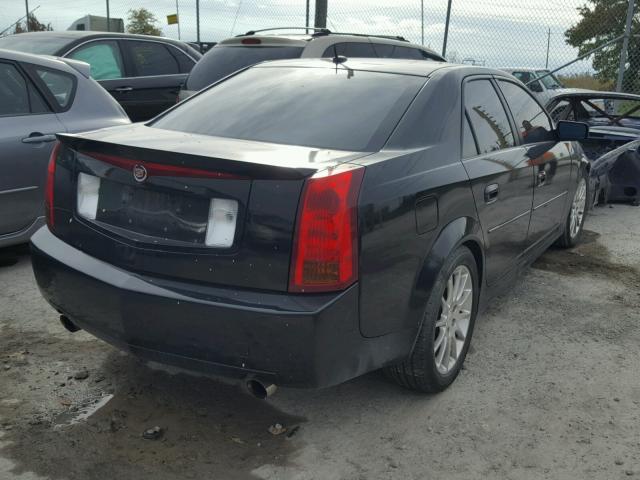 1G6DP577470138070 - 2007 CADILLAC CTS HI FEA BLACK photo 4