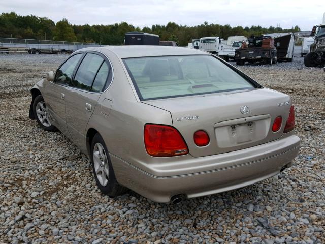 JT8BD69S810148479 - 2001 LEXUS GS 300 TAN photo 3