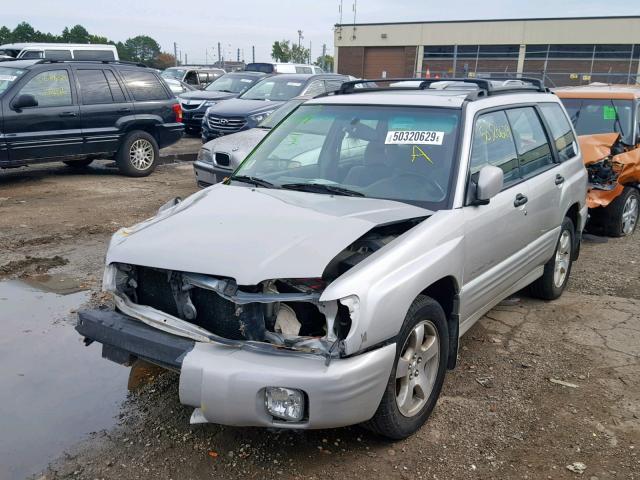 JF1SF65671H725210 - 2001 SUBARU FORESTER S Gümüş foto 2