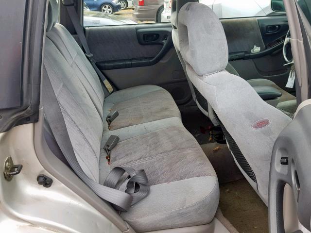 JF1SF65671H725210 - 2001 SUBARU FORESTER S Gümüş foto 6