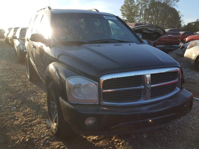 1D4HB48N76F162947 - 2006 DODGE DURANGO SL BLACK photo 1