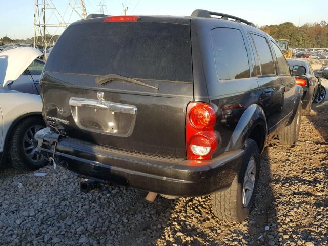 1D4HB48N76F162947 - 2006 DODGE DURANGO SL BLACK photo 4