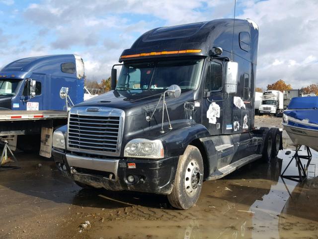 1FUJBBCK06LV67378 - 2006 FREIGHTLINER CONVENTION BLACK photo 2