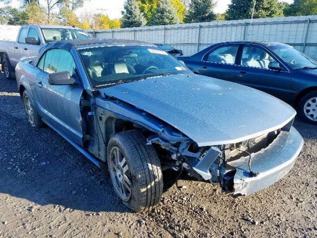 1ZVFT85H465192739 - 2006 FORD MUSTANG GT BLUE photo 1