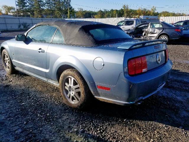 1ZVFT85H465192739 - 2006 FORD MUSTANG GT BLUE photo 3