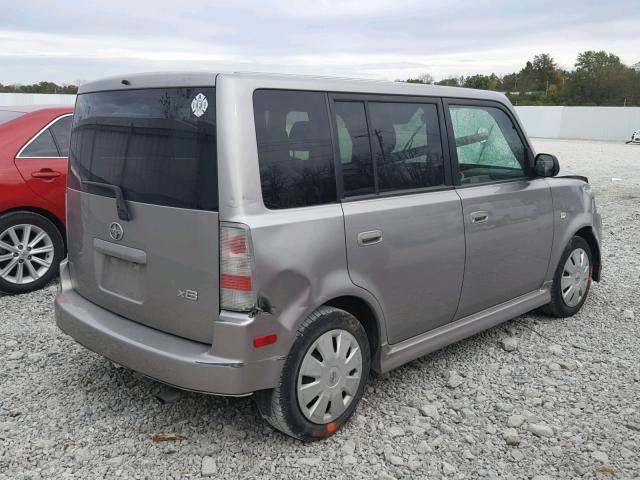 JTLKT334X64073415 - 2006 TOYOTA SCION XB Gümüş foto 4