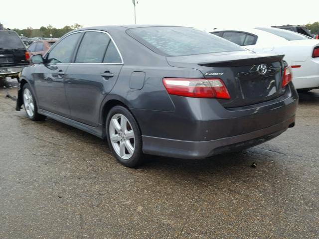 4T1BE46K87U055904 - 2007 TOYOTA CAMRY NEW GRAY photo 3