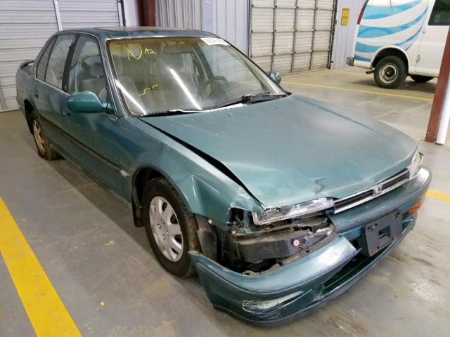 1HGCB7674PA007995 - 1993 HONDA ACCORD EX GREEN photo 1