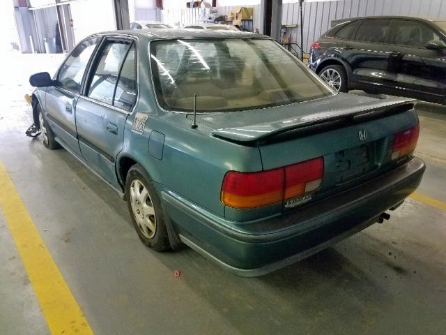 1HGCB7674PA007995 - 1993 HONDA ACCORD EX GREEN photo 3