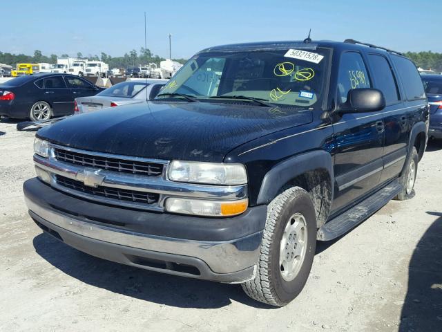 3GNEC16Z25G147164 - 2005 CHEVROLET SUBURBAN C BLUE photo 2