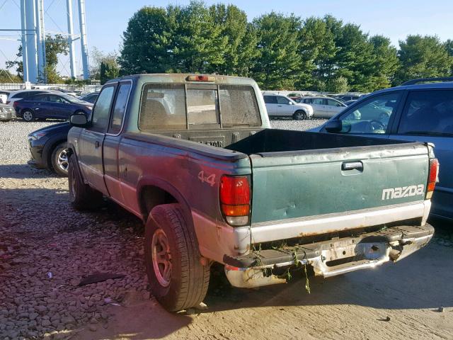 4F4DR17X1RTM48265 - 1994 MAZDA B4000 CAB GREEN photo 3