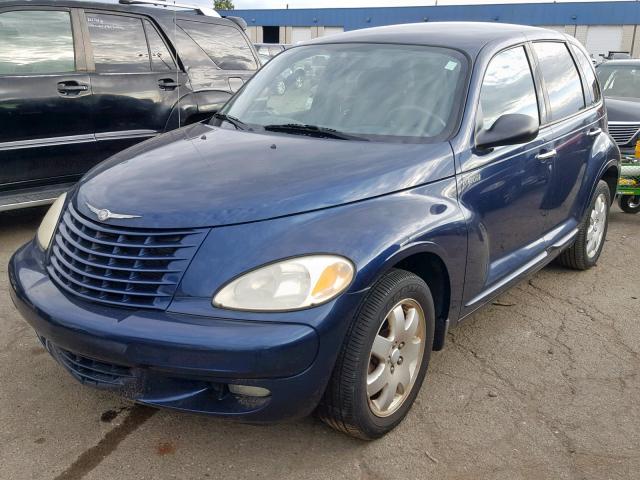 3C4FY58B83T634346 - 2003 CHRYSLER PT CRUISER BLUE photo 2