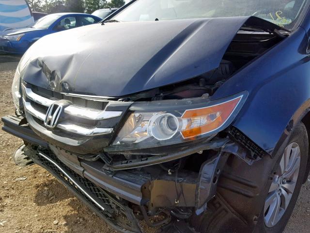 5FNRL5H46EB124785 - 2014 HONDA ODYSSEY EX  photo 9