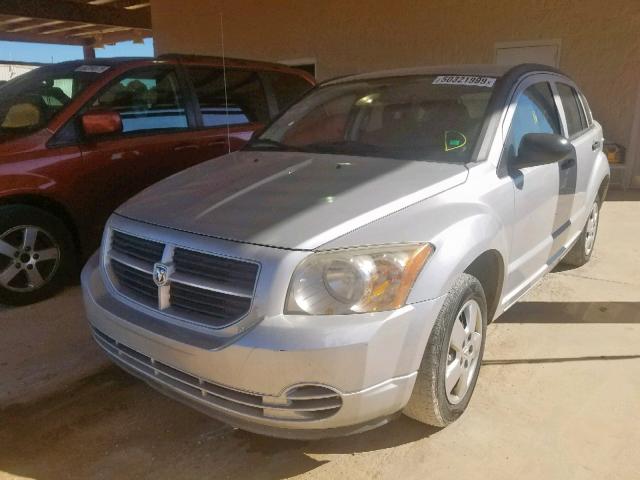 1B3HB28A69D259735 - 2009 DODGE CALIBER SE SILVER photo 2