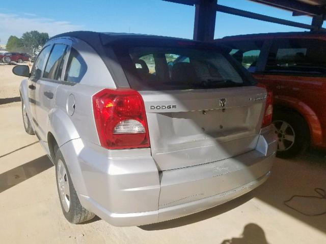 1B3HB28A69D259735 - 2009 DODGE CALIBER SE SILVER photo 3